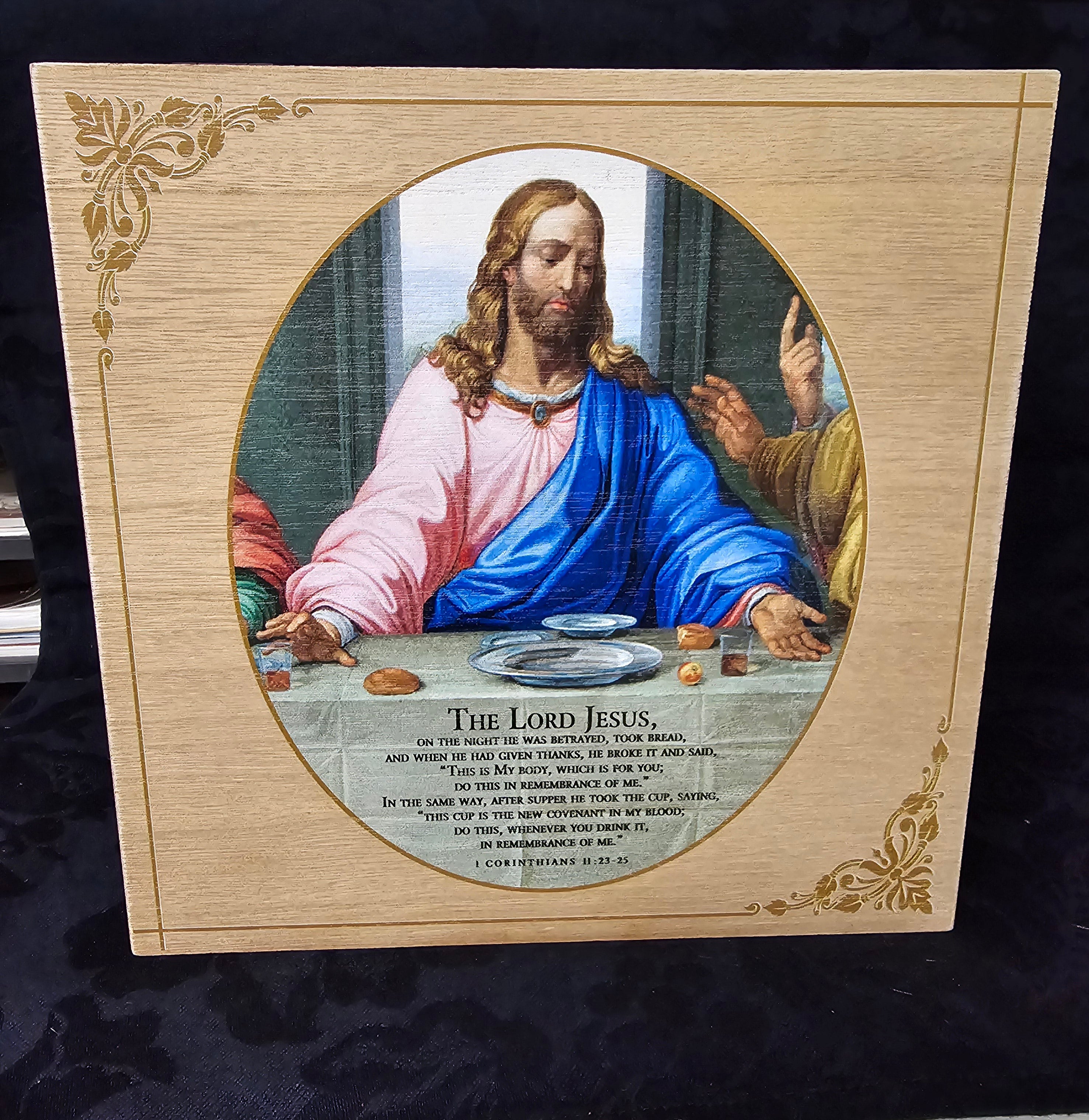 133 - Woodbox - Keepsake – Loaves & Fishes Book and Church Supply