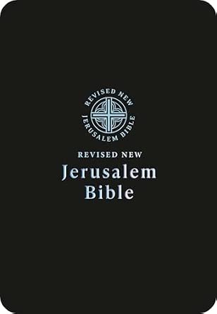 RNJB Catholic Black imitation Leather Bible