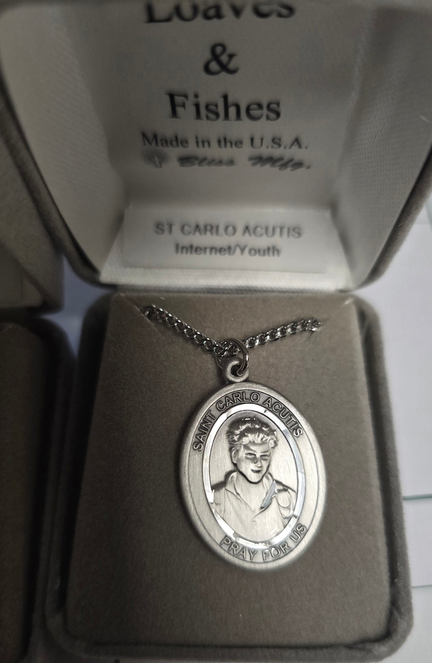 St. Carlo Acutis - Pewter