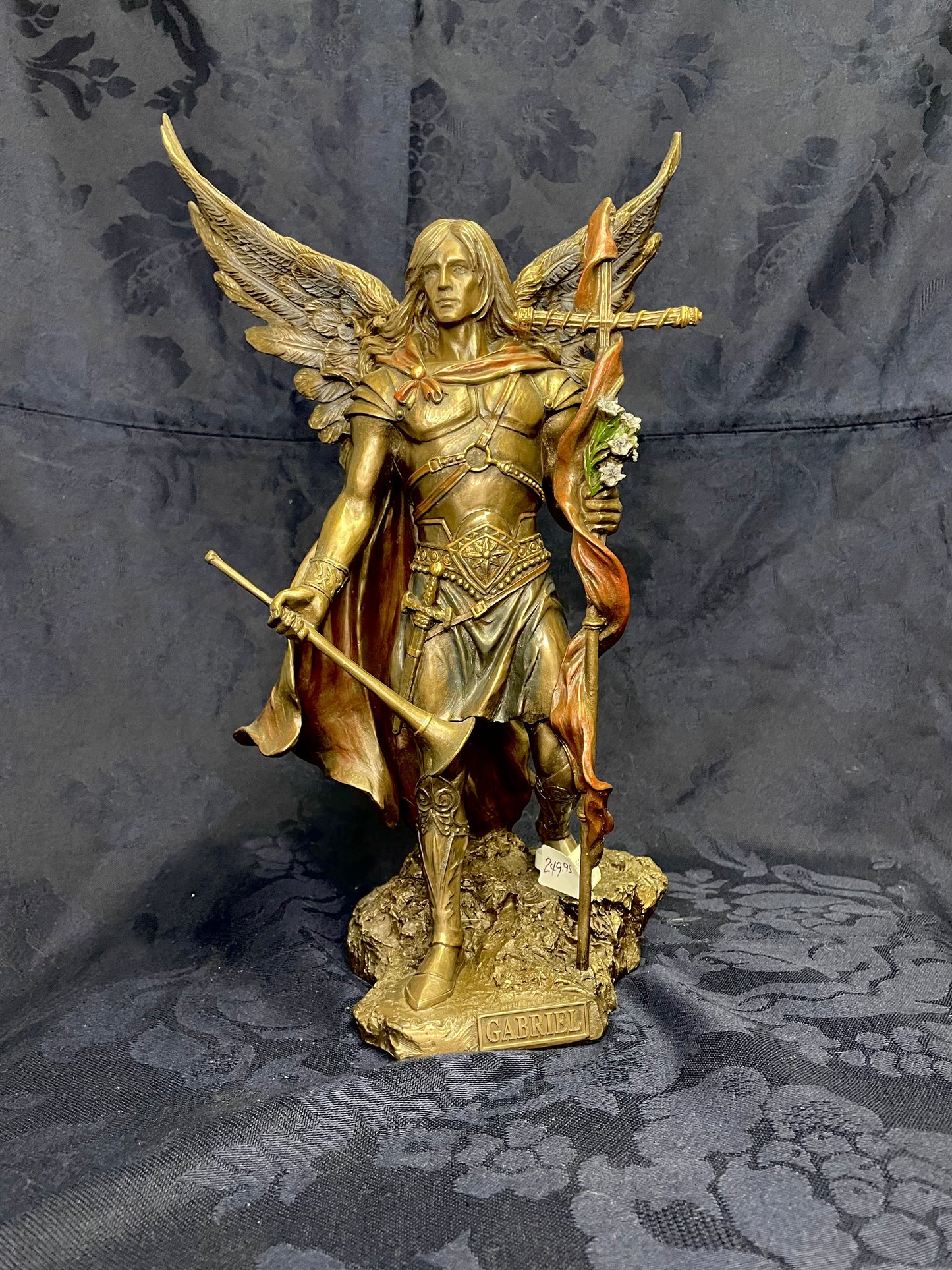 SR - 75901 - Angel Gabriel Statue (14")