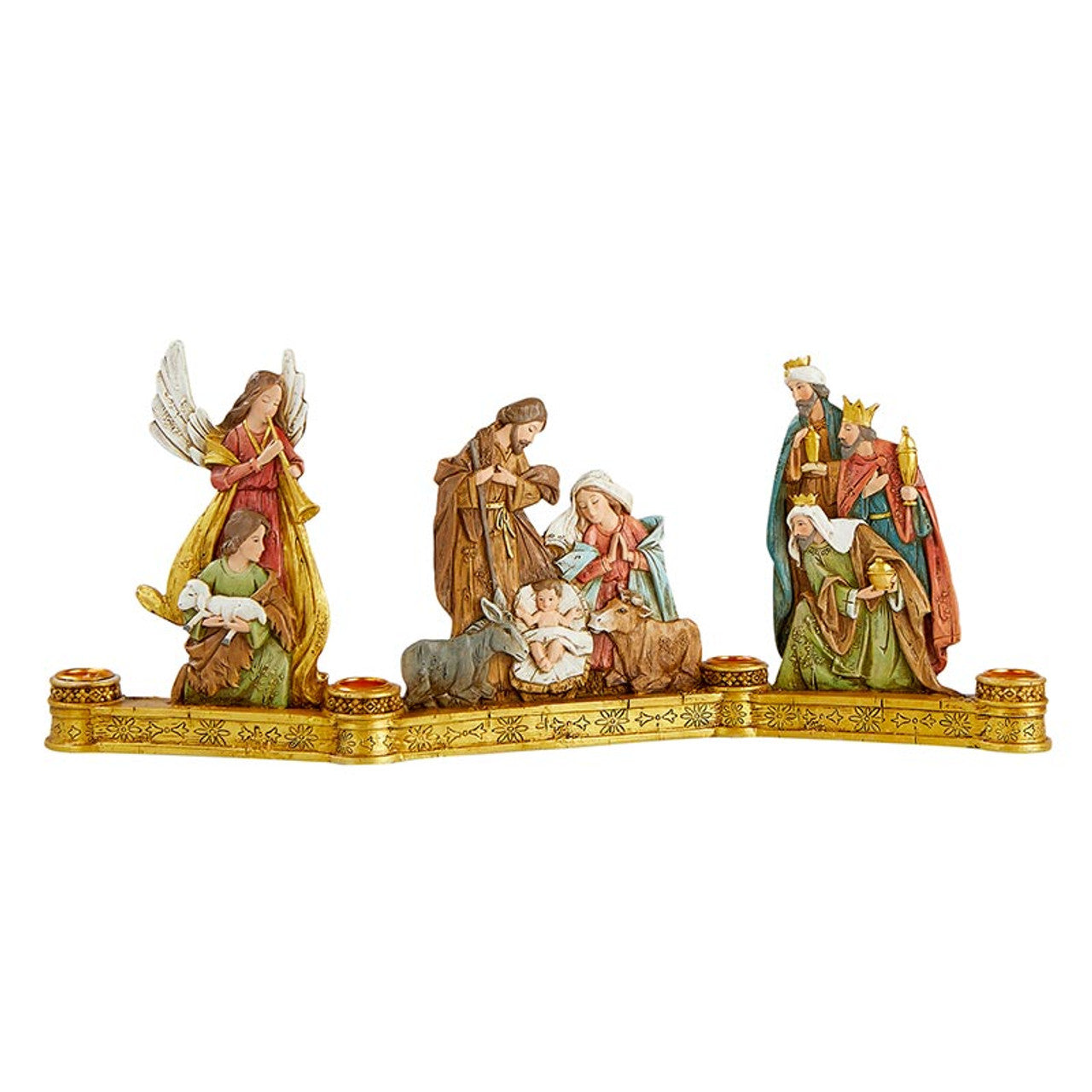 Nativity - Advent Candle Holder