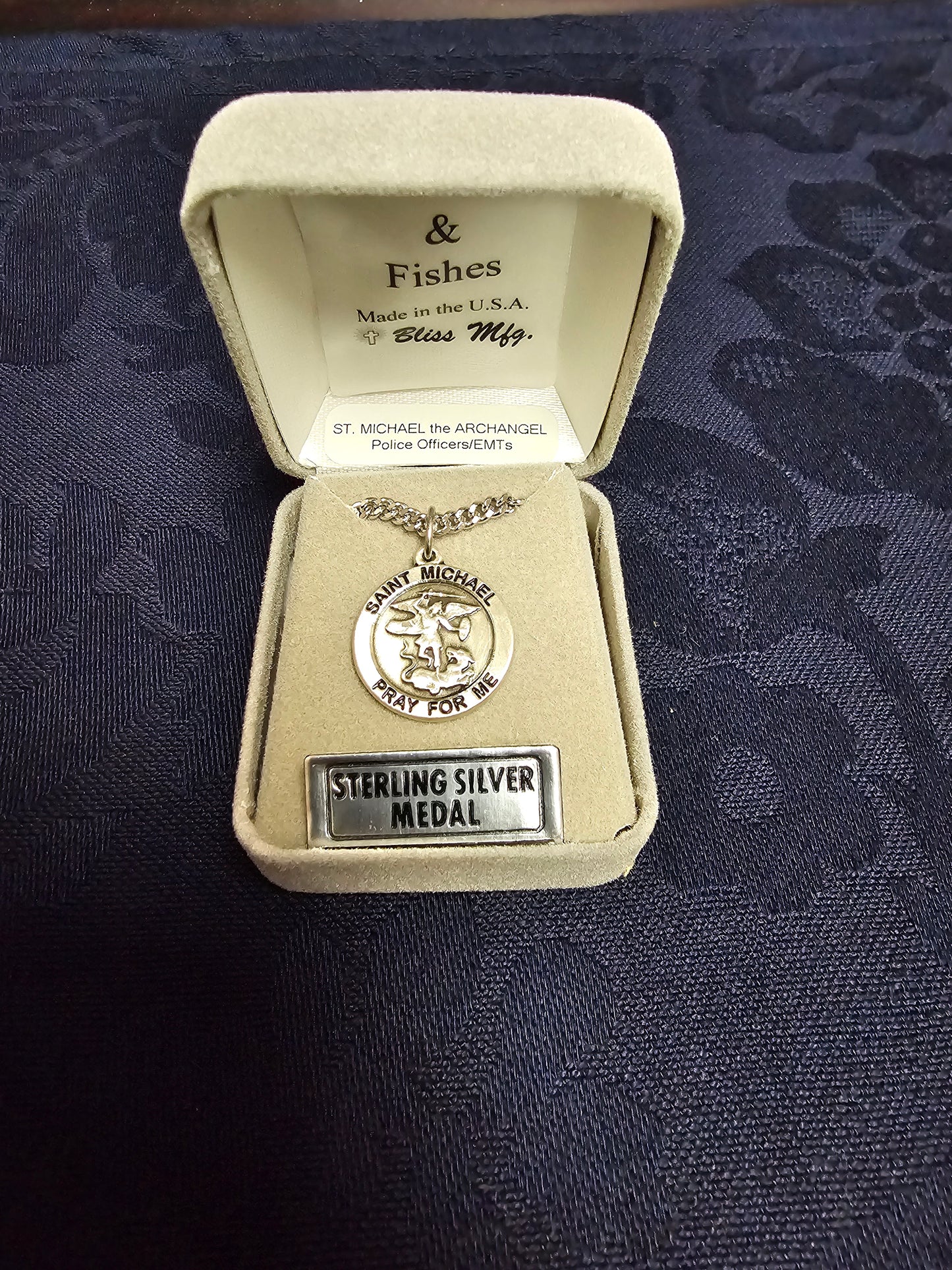 St. Michael Medal - Pewter4057PW/20S