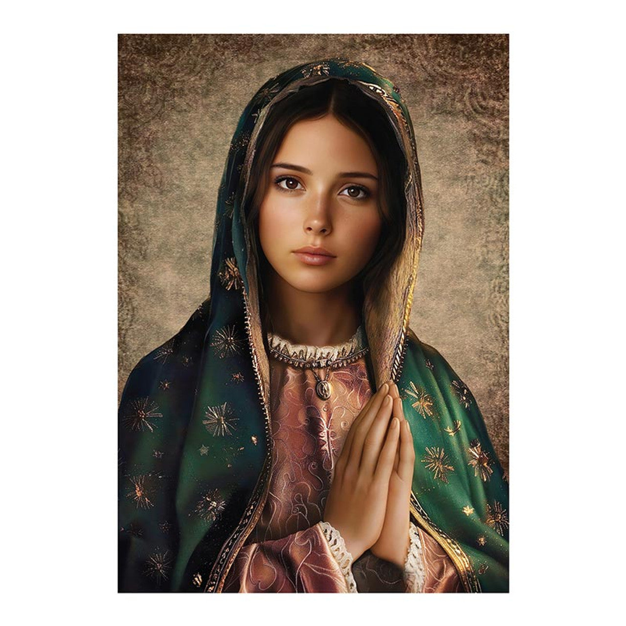 R2178 -Our Lady of Guadalupe Wood Plaque