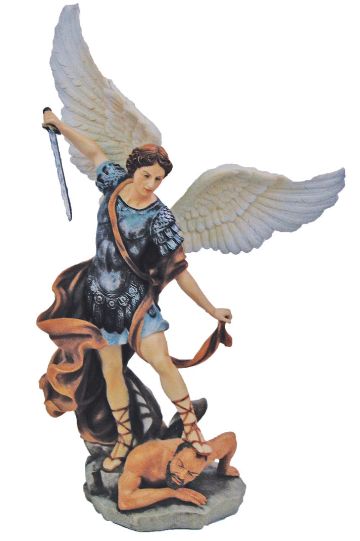 SR- 71543 - C2 - St. Michael in fully hand-painted color – Loaves