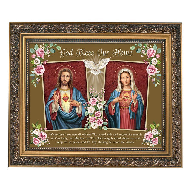 79-1109 - God Bless Our Home Framed Print