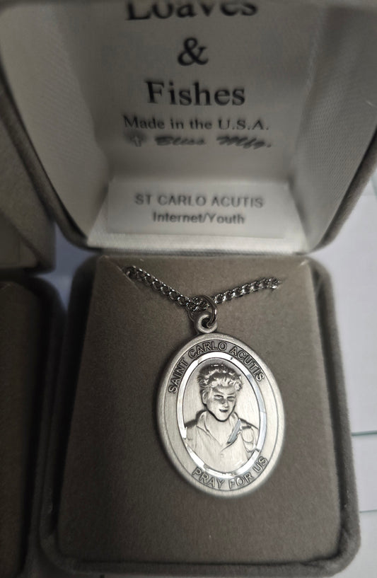 St. Carlo Acutis - Pewter