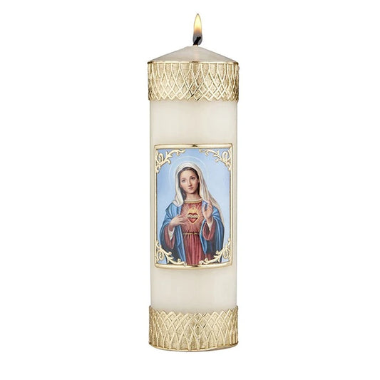 F4113 - Immaculate Heart Devotional Candle
