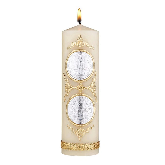 F4117 - St. Benedict Devotional Candle