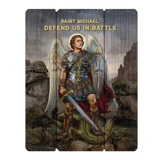 G1082 - St. Michael Plaque