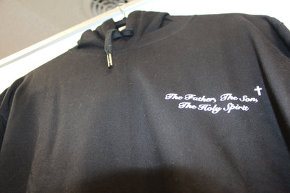 KOSOAN Apparel -The Father, The Son & The Holy Spirit  BLACK HOODIE