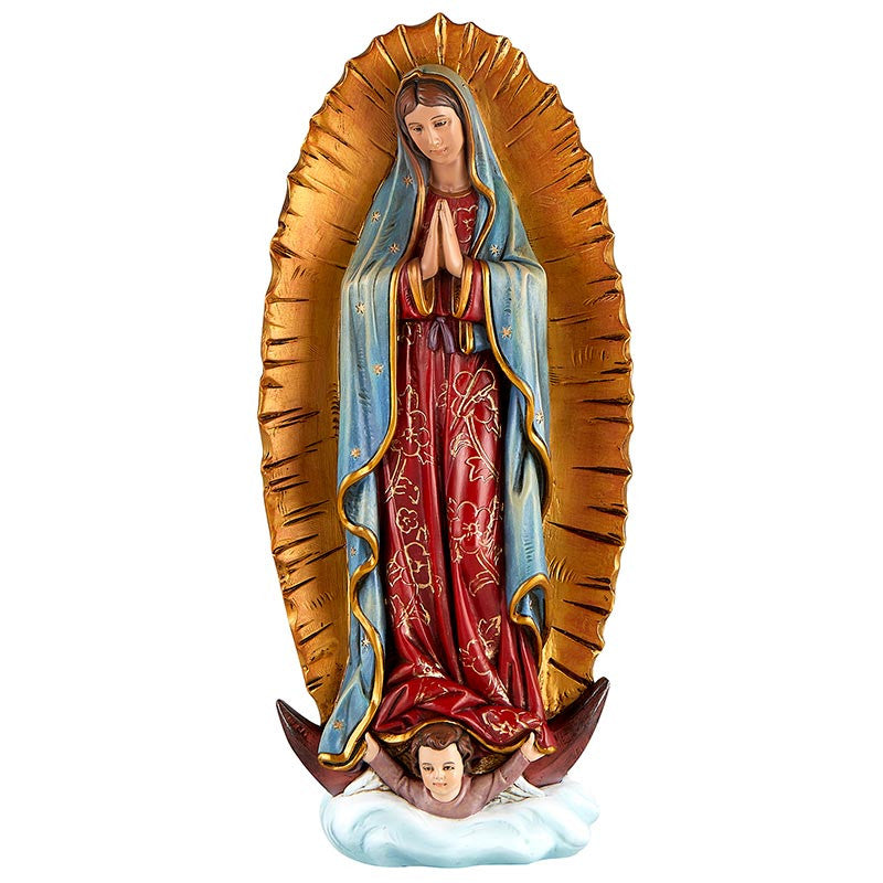 J5532 - 12-1/8'' Toscana Collection Our Lady Of Guadalupe Statue