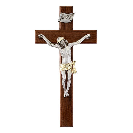 JC-9945-T - Crucifix with Two-Tone Corpus