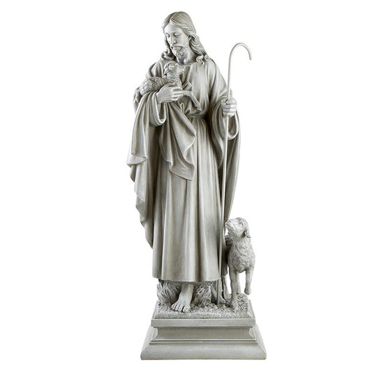 L5084 - Jesus the Good Shepherd Garden Statue