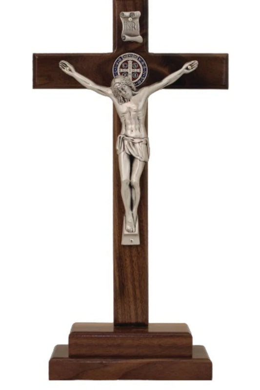 MC-30-ST St. Benedict standing Crucifix