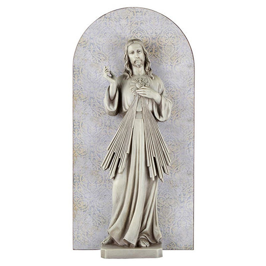 P5903 - Divine Mercy Garden Wall Plaque
