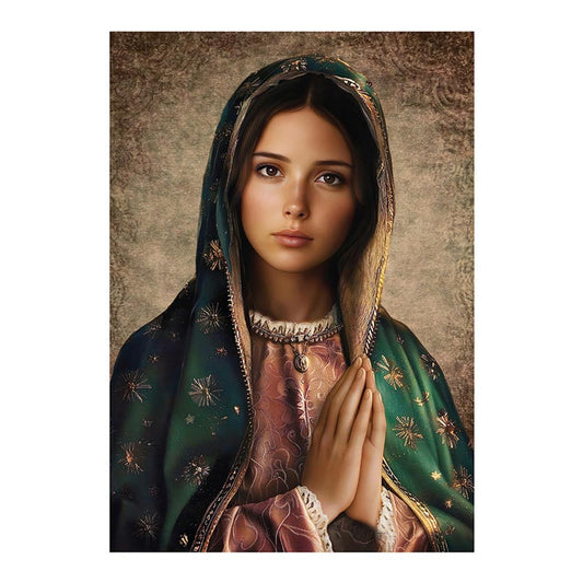 R2178 -Our Lady of Guadalupe Wood Plaque
