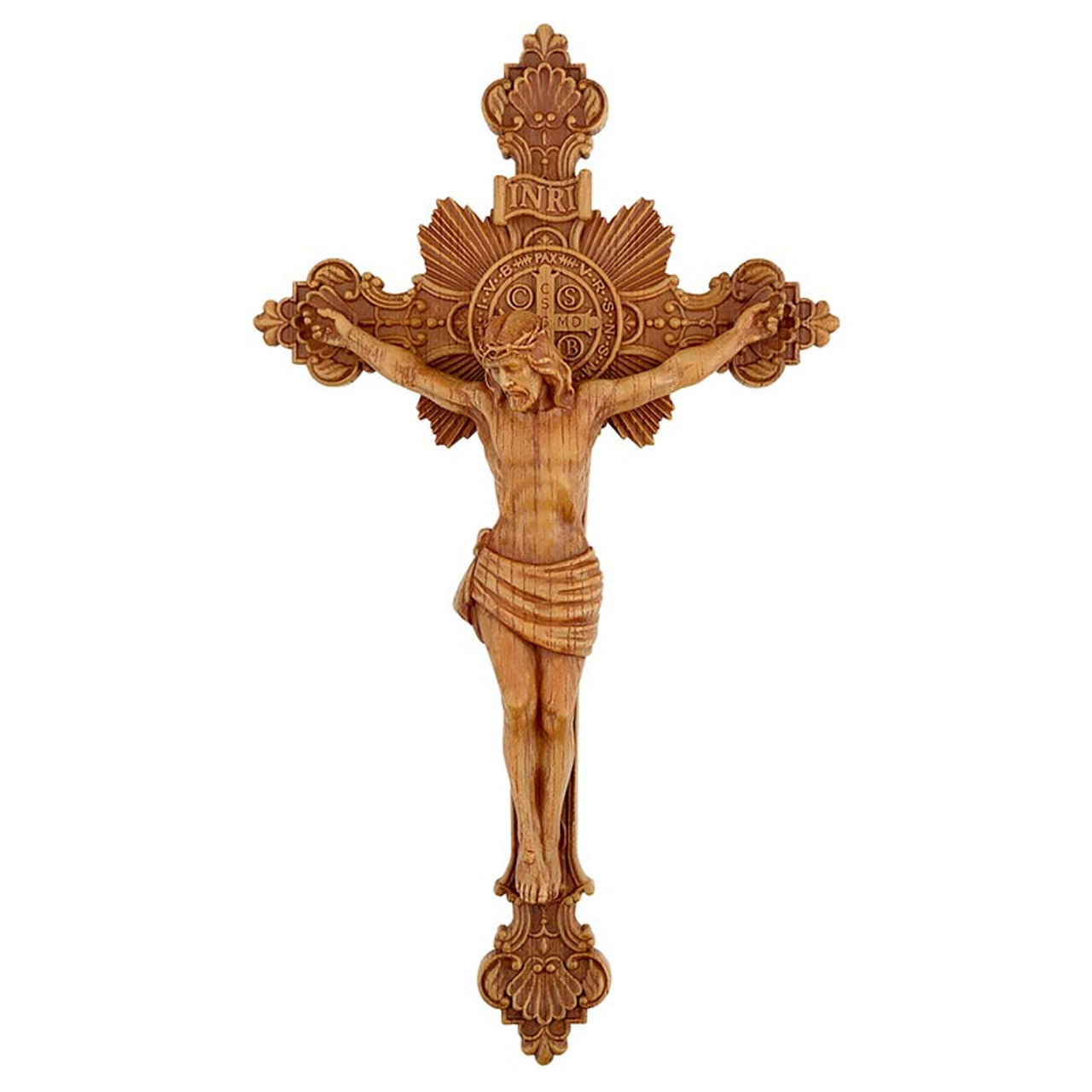 R5852 - St. Benedict Crucifix Wall Crucifix