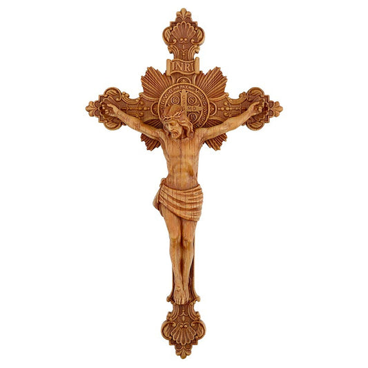 R5852 - St. Benedict Crucifix Wall Crucifix