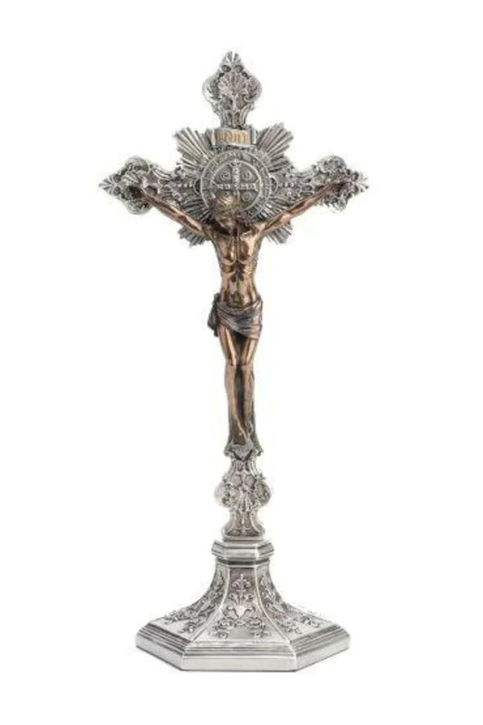 SR-77600-PB - St. Benedict Crucifix